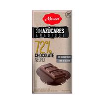 Tableta Chocolate Negro 72% Sin Azucar 75GR