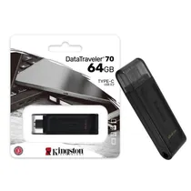 Pen Drive 64GB Kingston DT70 USB-C Pre