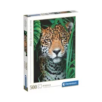 Rompecabezas Clementoni High Quality Collection Jaguar In The Jungle 35127 500 Piezas