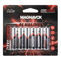 Pilha Magnavox Alcalina MPO5231-Mo com 6 Unidades AA