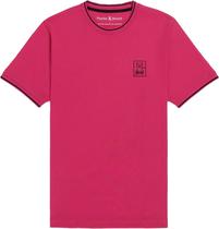 Outlet Camiseta Psycho Bunny B6U353Z1PC Masculina - Rosa Escuro