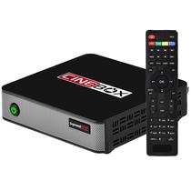 Receptor Fta Cinebox Supremo s II com Wi-Fi - Preto/Cinza