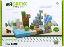 Cubos Magnéticos de Construção Magnetic Chuang Huang - CH1318 (88 Pçs)