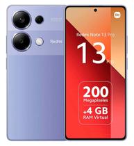 Celular Xiaomi Redmi Note 13 Pro 4G 256GB/ 12GB Ram/ Dual Sim/ 6.67/ Cam 200MP- Roxo(Global)