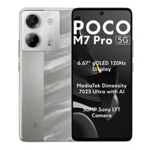 Celular Xiaomi Poco M7 Pro 12/512GB 5G Global Silver