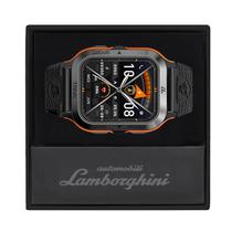 Lamborghini Reloj Smart Aventador Q4 Nero Nemesis Silicona 1.85, Ips, 320*385 Negro