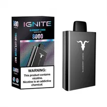 Dispositivo Descartavel Ignite V80 8000 Puffs Blueberry Lemon