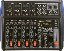 Mesa de Som Karsect Mixer de 8 Canais - KG-FM08