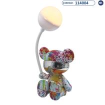 Lampada LED Infantil Urso Espacial 2308 - Grafitti - Recarregavel USB