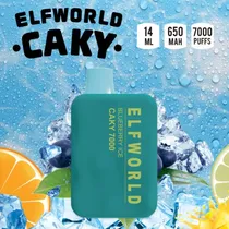 Elfworld Caky 7000 Puffs Blueberry Ice