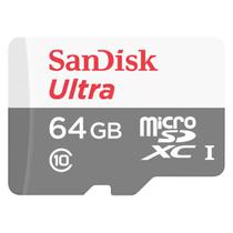 Cartão de Memória Sandisk Micro SD 64GB Ultra 100MB/s