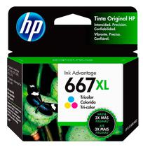 Cartucho de Tinta HP 3YM80AL 667XL 8ML - Tricolor