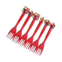 Garfos Descartaveis para Festa Party Favlors Spiderman 10PCS