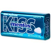 Balas Mentos Kiss Mint 35G