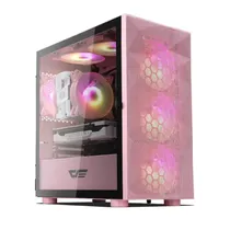 Gabinete Gamer Aigo Darkflash DLM 21 Mesh Mid Tower - Rosa