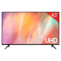 Samsung TV Smart 43" UN43AU7090G 4K Uhd Black