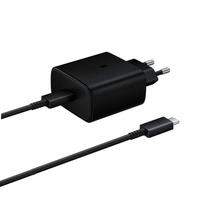 Carregador Samsung USB-C 45W c/Cabo Travel Adapter Black