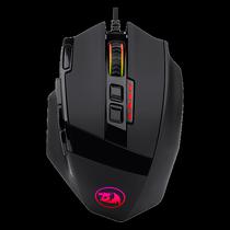 Mouse Gamer Redragon Sniper M801-RGB 12400 Dpi USB - Preto