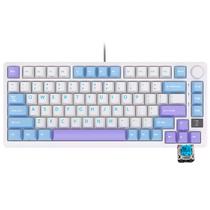 Teclado Royal Mecanico RK-M75 RGB s/f Taro Milk Switch Blue