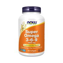 Suplemento Now Sports Super Omega 3-6-9 1200MG 180 Capsulas