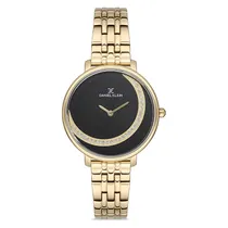 Relógio Analógico Feminino Daniel Klein DK.1.12759-4 Premium Ladies / Pulseira de Aço Inoxidável - Dourado