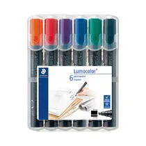 Marcador Staedtler Lumocolor Permanent Marker 350 WP6 6 Unidades