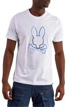 Outlet Camiseta Psycho Bunny - B6U410 - Masculina - Branca