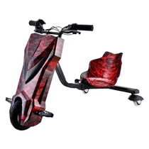 Moto Triciclo Eletrico Interbras SWIFTN12 / 8" / com Bluetooth / LED / 350W - Vermelho