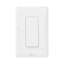 Interruptor de Parede Inteligente 4LIFE Smart Light Switch FL811-1 Wi-Fi/1 Botao/Bivolt - Branco