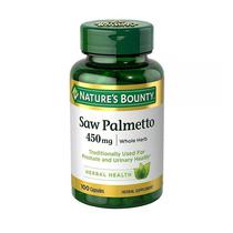 Nature's Bounty Saw Palmetto 450 MG 100 Capsulas