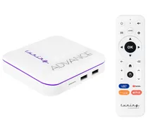 Receptor Tuning Advance-W 4K/ 2GBRAM/ 16GB/ Iptv/ Ondemand Loon Wifi/ Bluetooth - Branco