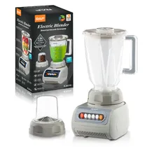 Liquidificador Raf Blender R.2821G / 400W / 4 Velocidades + Pulsar / 1.5 Litros / 220-240V ~ 50/ 60HZ - Grey
