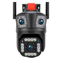 Camera de Seguranca IP Dome IPF-30 Hopeway com 3 Cameras - Preto