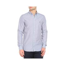 Camisa Tommy Hilfiger Masculino MW0MW01514-902 L - Vermelho/Branco/Azul