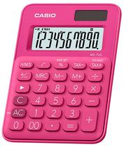 Calculadora Casio MS- 7UC (10 Digitos) - Rosa Escuro