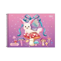 Cuaderno de Dibujo Tilibra Bunnyfly 359461 80 Hojas Surtido 1 Pieza