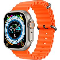 Relogio Inteligente Smartwatch Blulory GLYPH Ultra 2 - Laranja/Cinza