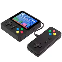 Console Portátil Game Box K5 Plus de 3" com 500 Jogos - Preto + Controle (Inglês/Chinês)