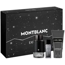 Kit Perfume Montblanc Explorer - 3 Em 1 - Perfume Edp + Gel de Banho Corporal - Masculino - 100ML + 15ML + 100ML
