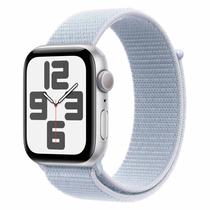 Apple Watch Se 2 2024 MXET3LL/A Caixa Aluminio 44MM Prata - Loop Esportiva Azul