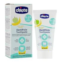 Chicco Cosmetica Pasta Dental Manzana Banana 6-24M Sin Fluor Detalles En El Producto 50ML s/C