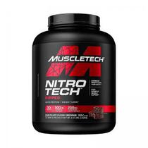 Whey Protein Nitro Tech Ripped 4LB 1.81KG Chocolate Fudge Brownie