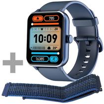 Smartwatch Blackview R50 com Bluetooth - Azul + Pulseira