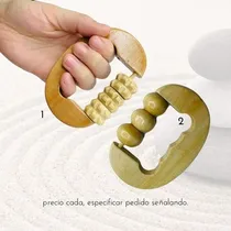 Rodillo Pequeño de Madera para Masaje