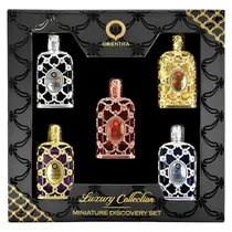 Kit Perfume Orientica Luxury Collection - 5 Em 1 - Eau de Parfum - Unisex - 5X 7.5ML