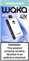 Vape Descartável Waka KA42 Watermelon Mint 42000 Puffs