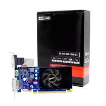 Placa de Vídeo Goline R5-230 AMD Radeon R5 230 1GB DDR3 - GL-R5-230-1GB-D3 (1 Ano de Garantia)