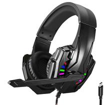 Fone Gamer Satellite GH-402 RGB / com Fio - Preto