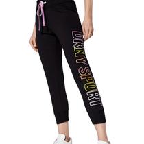 Pantalon Deportivo Femenino DKNY Cropped Ombre Logo Jogger