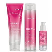 Kit Shampoo+Condicionador+Serum Joico Colorful 300ML